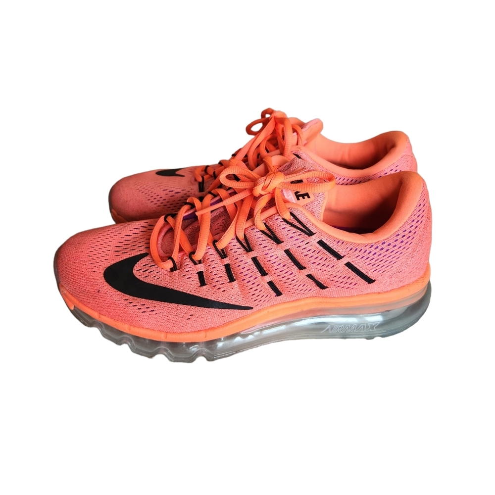 Nike Air Max 2016 Neon Orange Sunset Sneakers
